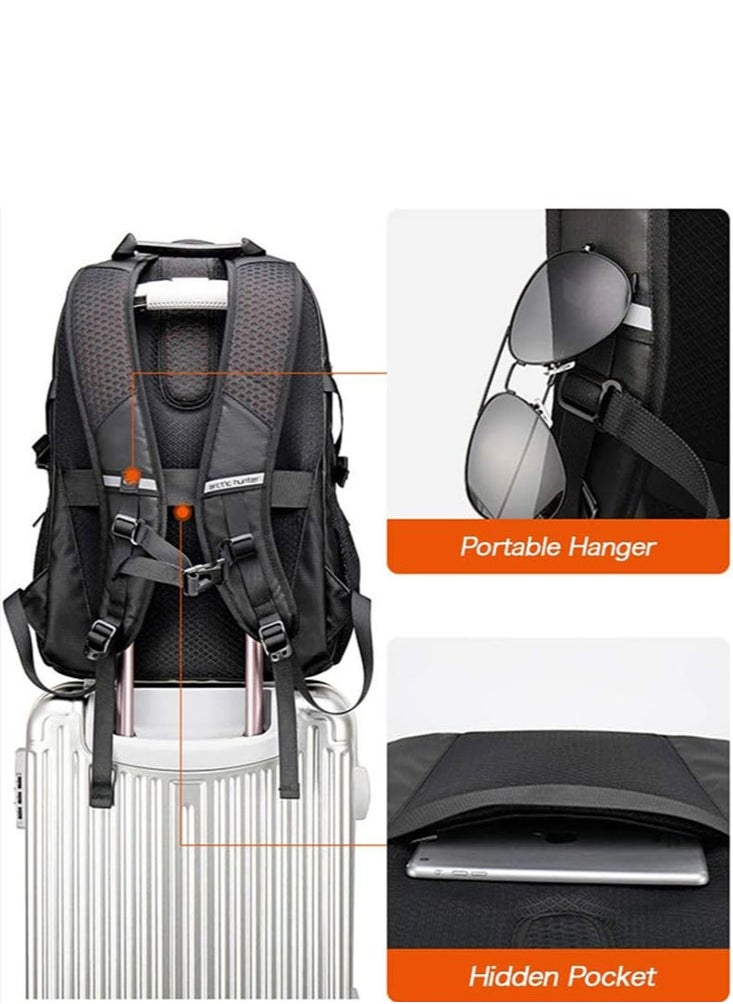 Classic Laptop Travel Backpack, Large Professional Waterproof Bag with USB Charging and Headset Port for Men, Blue - pzsku/ZAFF9CEA7E1588957BC49Z/45/_/1701453287/34581fcd-4c58-45f5-9fe7-d1e9509534f8