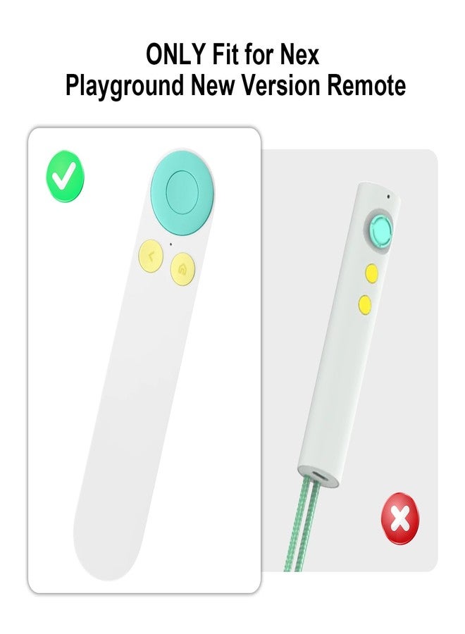 Gamorek Protective Cover Case Bundle for Nex Playground Game System,Silicone Case for Nex Playground Game System Host Box and Remote,Anti-Slip Scratch Dust(Green) - Image 3