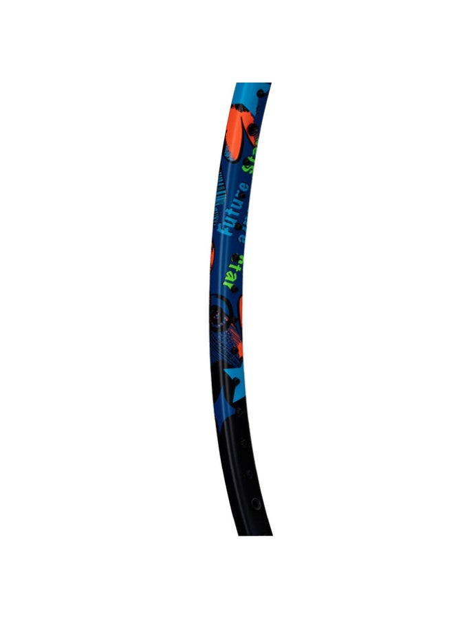 Li-Ning مضرب كرة الريشة لي-نينج أكسفورس للأطفال - مشدود (أسود/أزرق) مع غطاء - Image 5