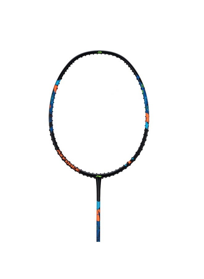 Li-Ning مضرب كرة الريشة لي-نينج أكسفورس للأطفال - مشدود (أسود/أزرق) مع غطاء - Image 2
