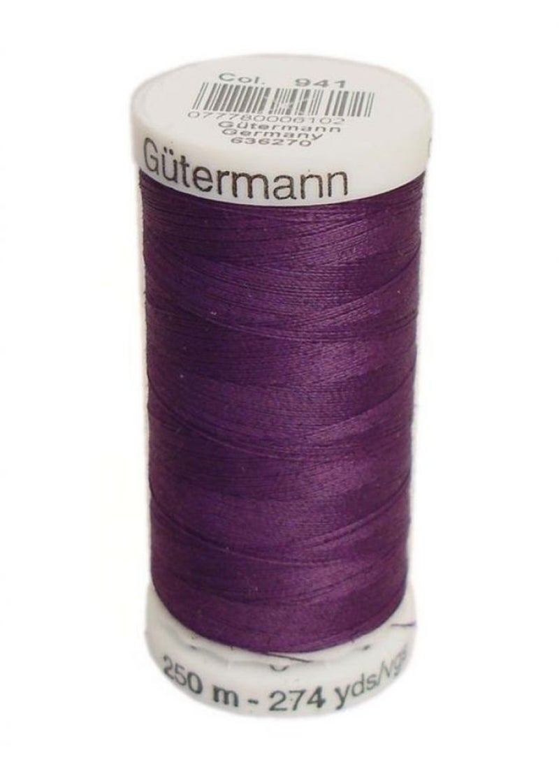 Gutermann Sew-All Thread 274 Yards-Dark Plum - Image 2