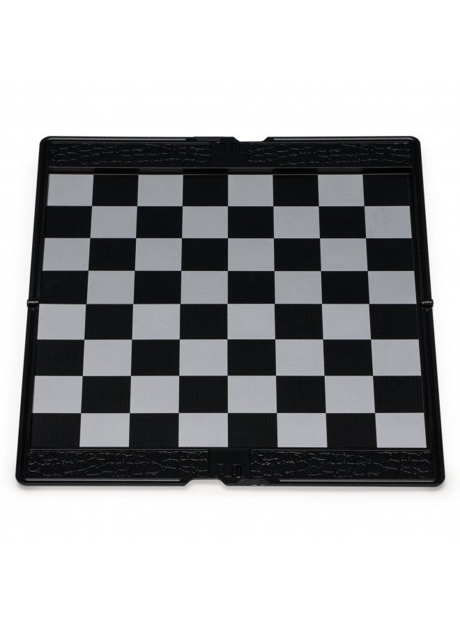 Yellow Mountain Imports Yellow Mountain Imports Magnetic Travel Foldable Chess Wallet Set (7.9-Inch) - Portable & Perfectly Travel-Size  - Image 3