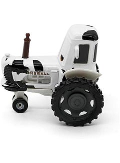 Generic Movie Car Toy 1:55 Scale Die-Casting Car Metal Alloy Boy Kid Toy (Cow Tractor White)  - Image 3