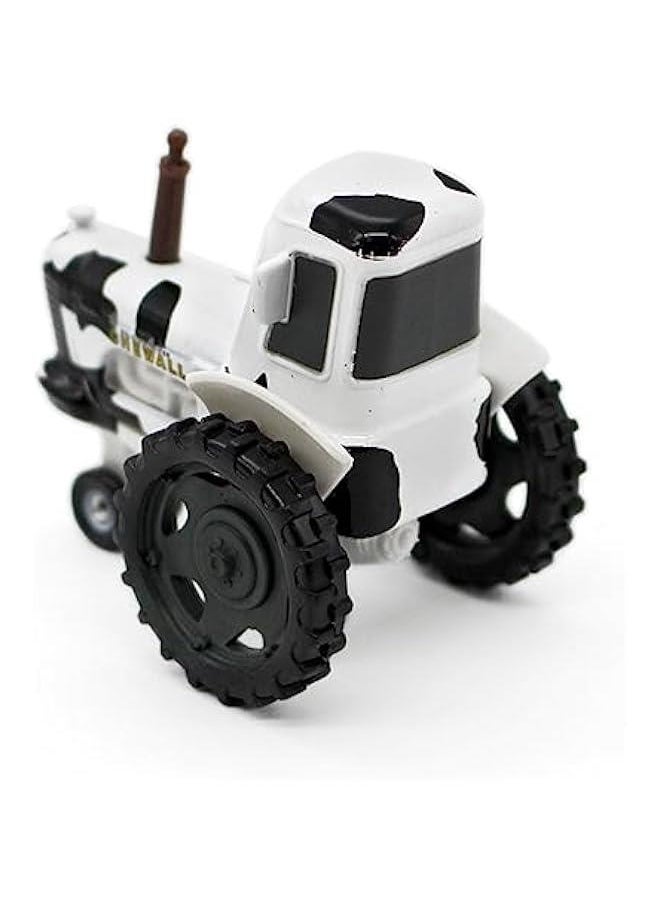 Generic - Movie Car Toy 1:55 Scale Die-Casting Car Metal Alloy Boy Kid Toy (Cow Tractor White) - Image 1