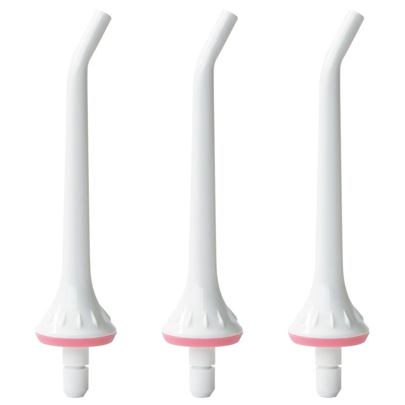 Replacement Tips for OralfreeNicwellNicefeelCOSLUSMosproZerhunt Water Flosser Oral Irrigator Jet Tip Nozzel White 3 Pack