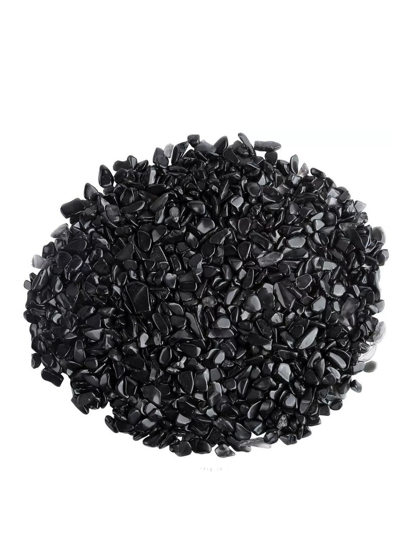 سوبر ناتشورالز الرمال السوداء حوض السمك الركيزة لخزان الأسماك التربة النباتية السوداء للزينة وعاء 2-4 مللي متر 2 كجم - Image 1