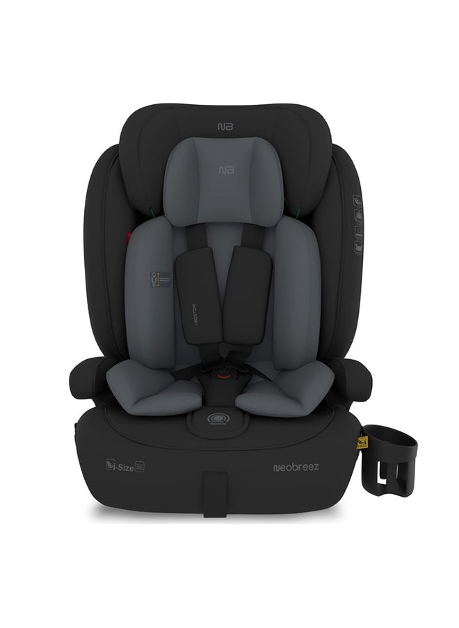 neobreez I-Bostoni Universal 3 In 1 Children‘S I-Size Deep Toddler Child Car Seat,  Ecer129, Group 1/2/3,  High Back Booster Seat,  Adjustable Headrest, 3-Point Safety Belt  (9-36 Kg, 76-150 Cm, 15M To 12Yrs)  - Image 1
