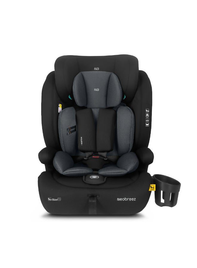 neobreez I-Bostoni Universal 3 In 1 Children‘S I-Size Deep Toddler Child Car Seat, Ecer129,Group 1/2/3, High Back Booster Seat, Adjustable Headrest,3-Point Safety Belt(9-36 Kg,76-150 Cm,9M To 12Yrs) - Image 1
