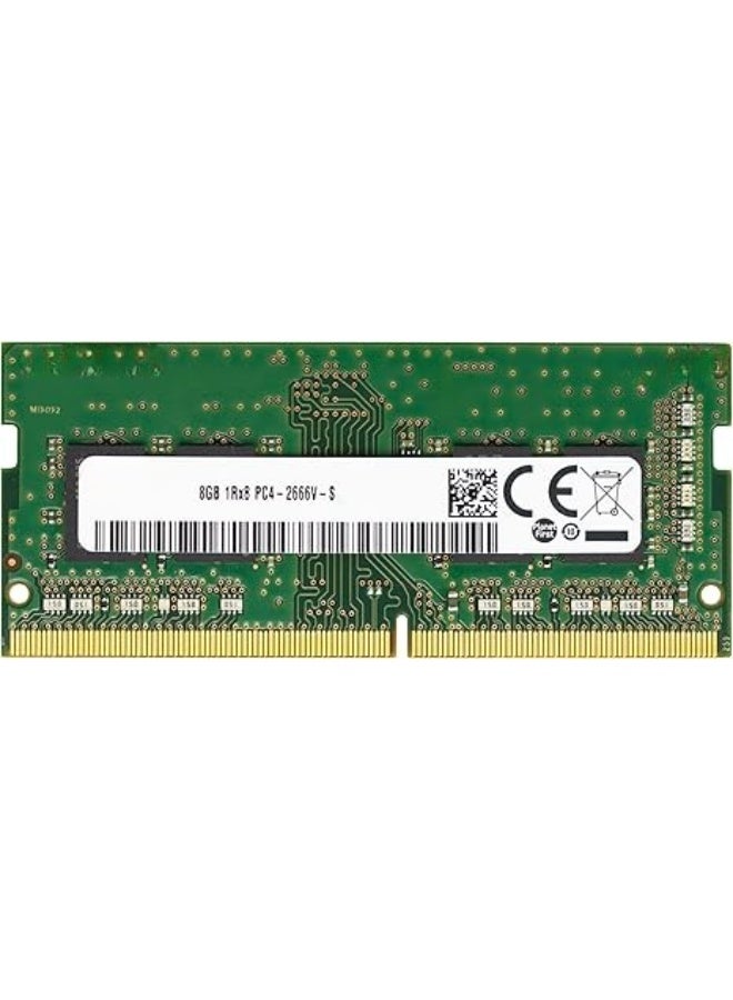 رام لابتوب 8 جيجابايت DDR4 بسرعة 2666MHz (قطعة واحدة) - أداء سريع وكفاءة يومية - تصميم SO-DIMM