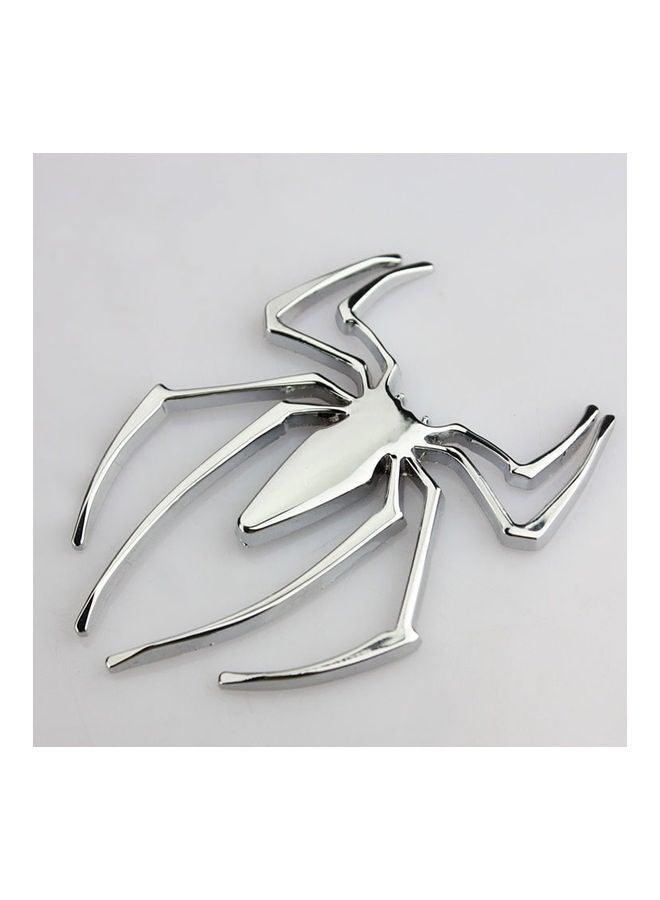 نيبمينينت ملصق سيّارة معدني ثلاثي الأبعاد بتصميم عنكبوت.