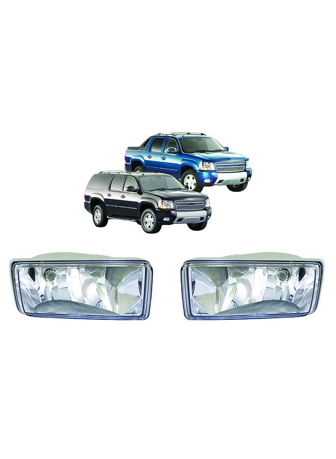 Dlaa Pack of 2 | CV287 Fog Lamp Suitable for Silverado 2009-2014 | Tahoe (LT 4X4) 2010-2014 - Image 1