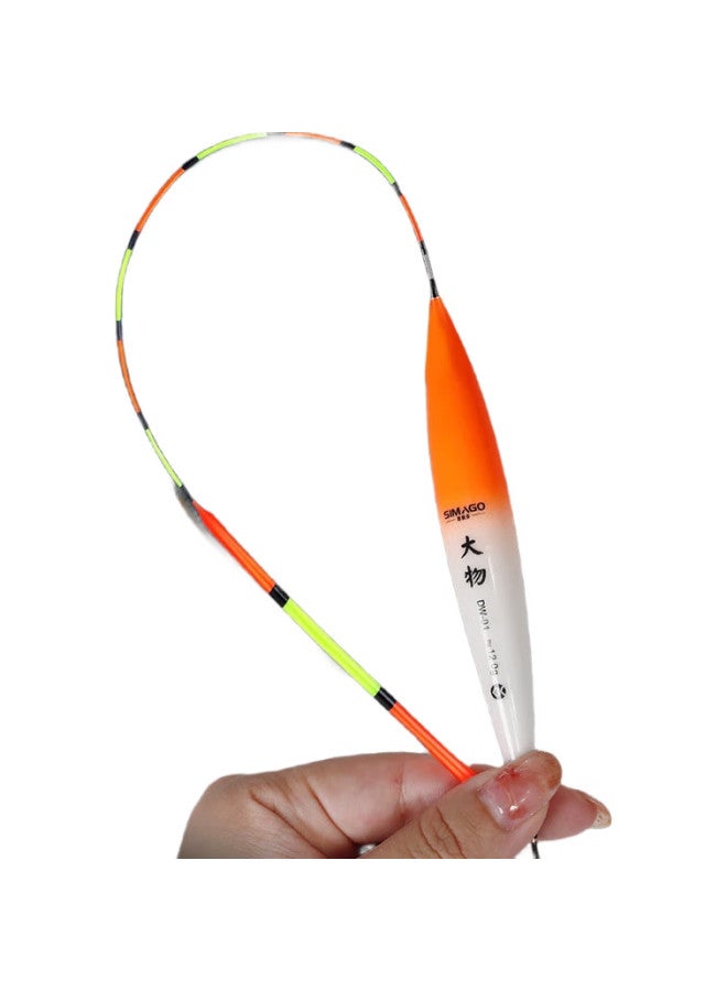 simago Large Eye-Popping Fishing Float, Highly Sensitive, Thickened Tail, For Shallow Water Carp Fishing, Lake And Reservoir Multi-Purpose Float, Giant Float, Nano Float, Large Float 60Cm, 6G Lead Weight - Image 3