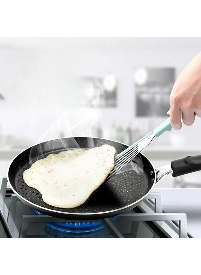 Heavy Duty Stainless Steel Fish Frying Spatula Ergonomic Non Stick Safe Multi Function Cooking Tool - Image 5