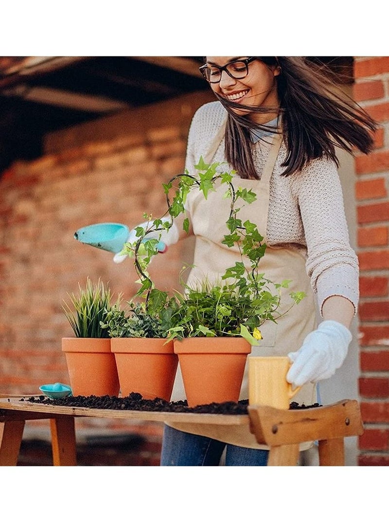 واي آند دي Iron Garden Trellis, 2 Pack Trellis for Climbing Plants, Vine Plant Metal Support Wire with Black Coating Decorative Panels Potted Stems Stalks Vines - Image 3