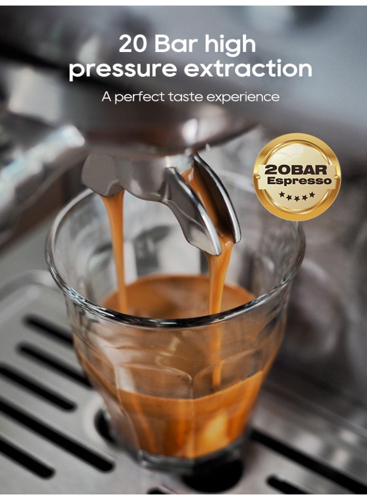 HiBREW ماكينة قهوة إسبريسو شبه أوتوماتيكية HiBREW 20Bar H10A - Image 5