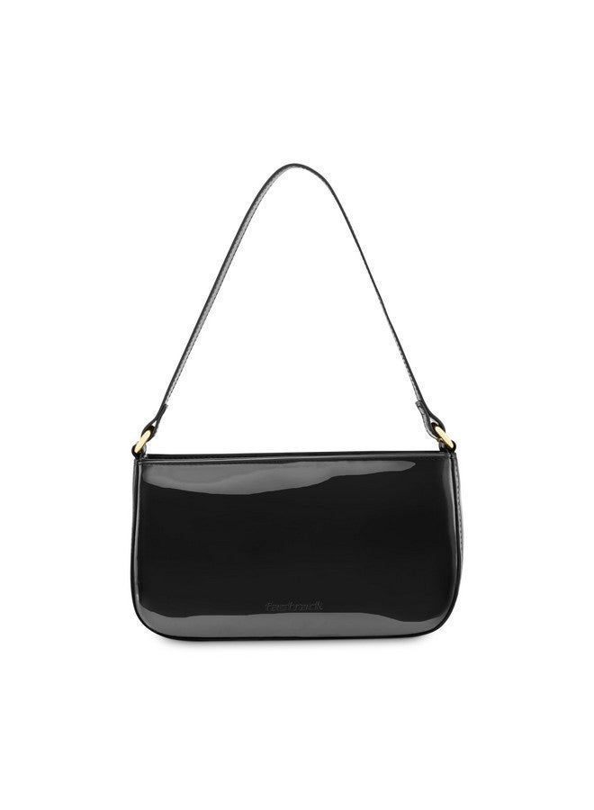 Fastrack Party Shoulder Bag for Women | Ladies Purse Handbag | Latest Party Bag for Women Black - Image 1