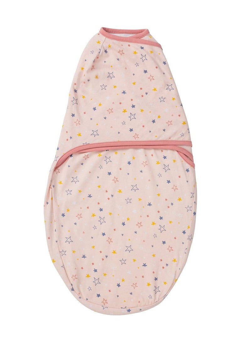 Clevamama Swaddle to Sleep - Pink (0-3m) - Image 1