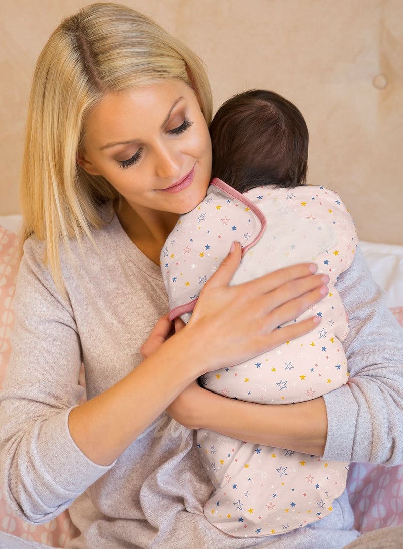 Clevamama Swaddle to Sleep - Pink (0-3m) - Image 4