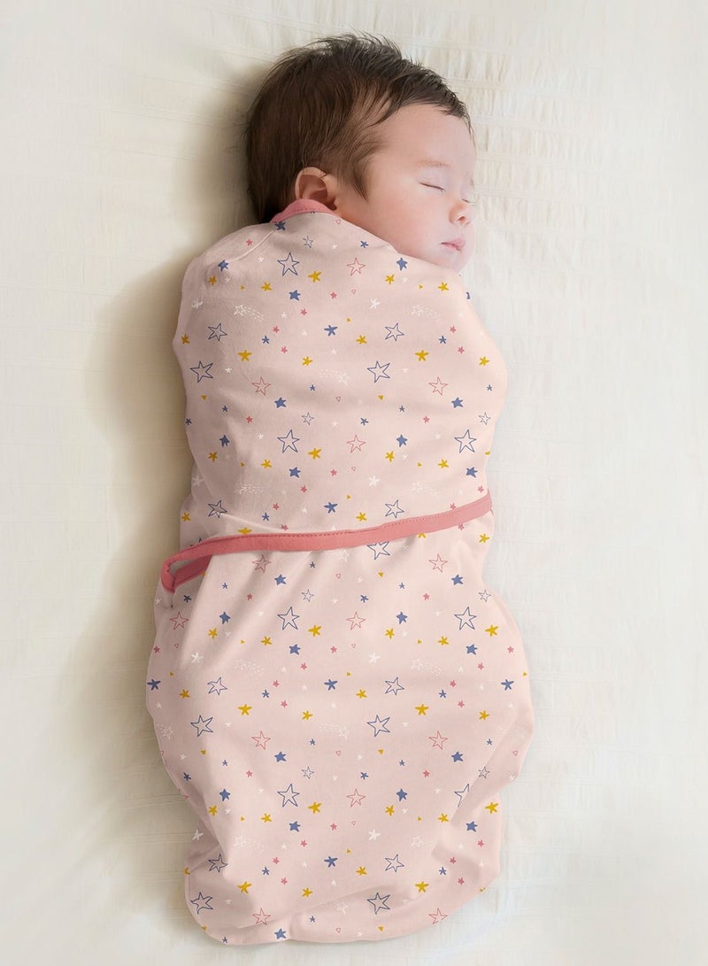 Clevamama Swaddle to Sleep - Pink (0-3m) - Image 3
