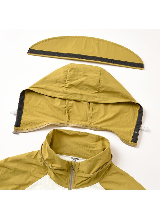 Jeep Fresh & Ice Silk & Breathable】summer Lightweight Detachable Outdoor Sports Uv Protection Men's Sun Jacket - Image 5