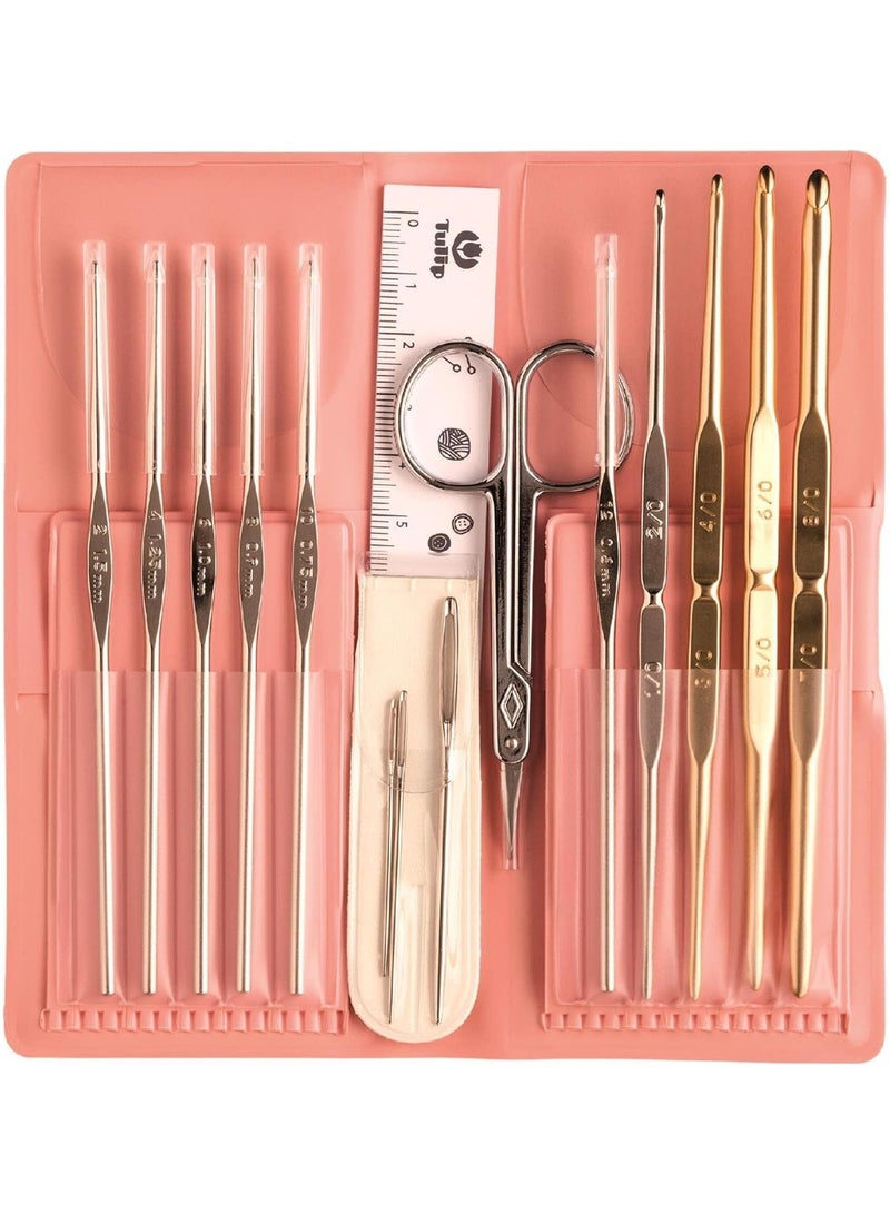 Tulip Classic Crochet Hook Set, Pink, 3" - Image 1
