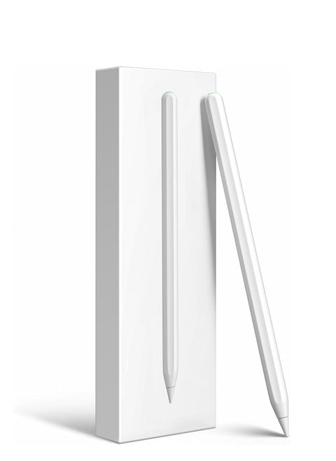 iPad Stylus Pencil 2nd Gen with Magnetic Wireless Fast Charging – Compatible with iPad Pro 11" (1/2/3/4), iPad Pro 12.9" (3/4/5/6), iPad Air 4/5, iPad Mini 6