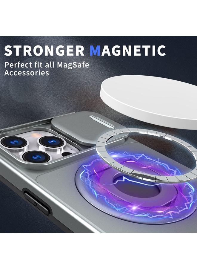 S-TOP Case For iPhone 12 Pro Camshield MagSafe Ring Holder Armor Phone Case - Image 3