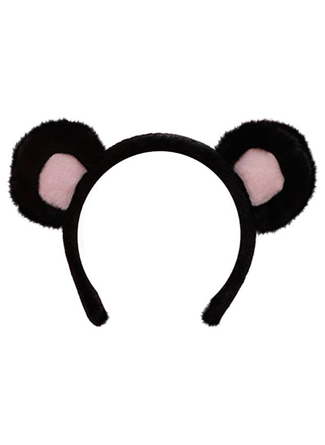 AEGYPIUS Headband, Cute Bear Ears Design For Children And Adults, For Cosplay, Parties And More, One Size Fits All, Black  - Image 1
