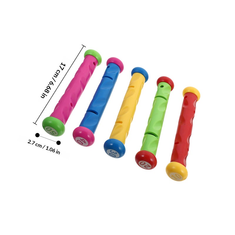 21pcs Children Swimming Diving Toys Swimming Pool Supply Underwater Sinking Toy - Image 2