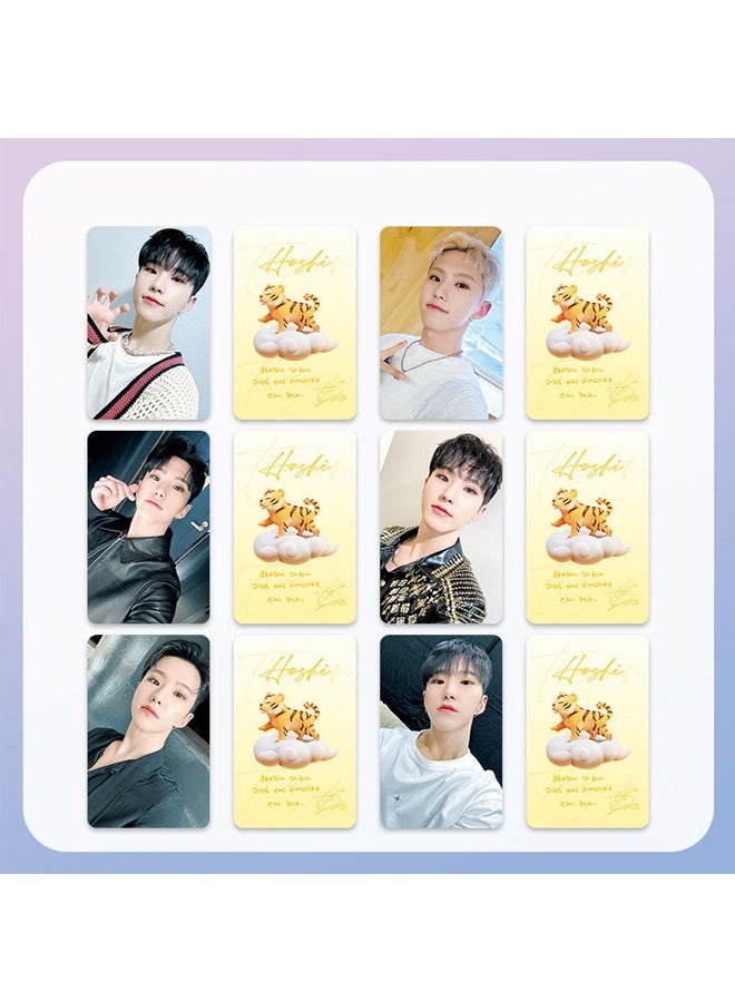 NIBEMINENT 6 Pieces SEVENTEEN Photo Cards - Image 1