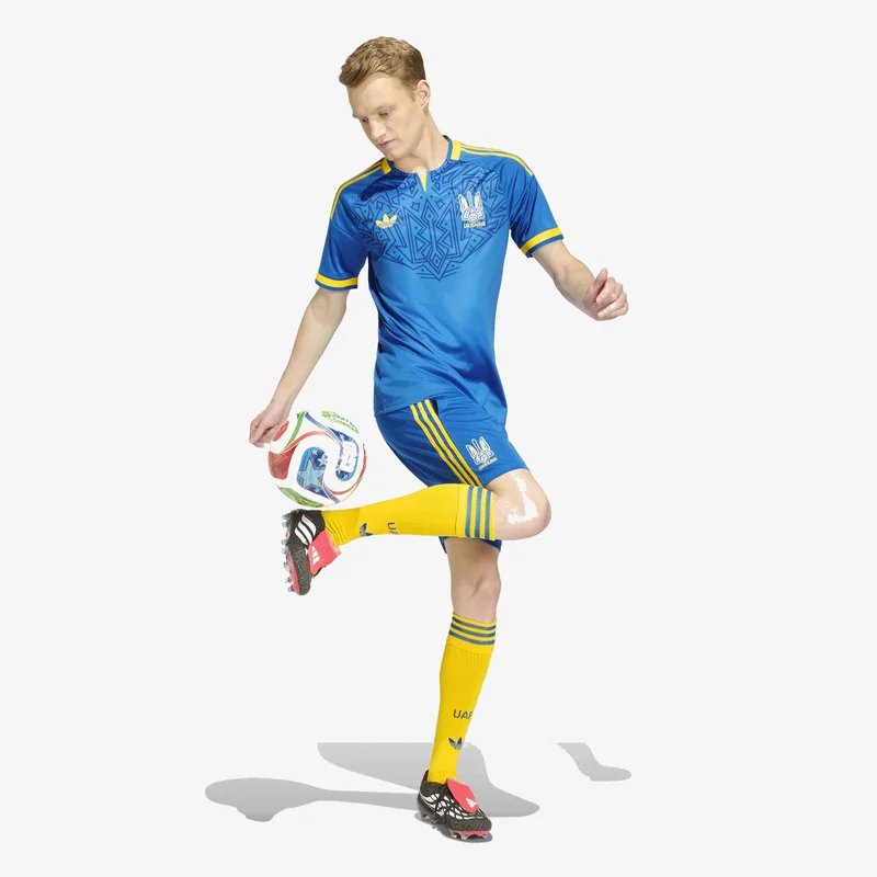 Adidas  Ukraine 26 Away Shorts for Men | Best Price UAE