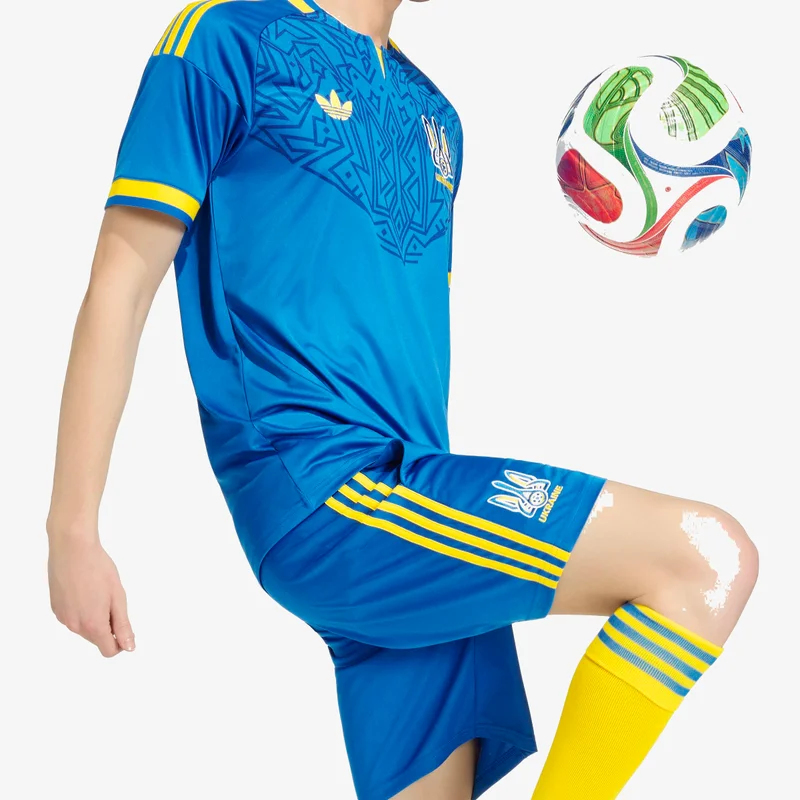 Adidas  Ukraine 26 Away Shorts for Men | Best Price UAE