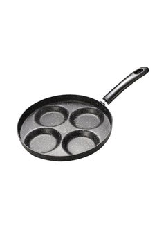Y&D 4-Cup Egg Frying Pan Black 42x5x25centimeter  - Image 1