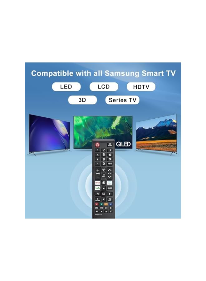 The Bros Universal Remote Control,Compatible with All Samsung Smart TV, LED, LCD, HDTV, 3D, Series TV - Image 5
