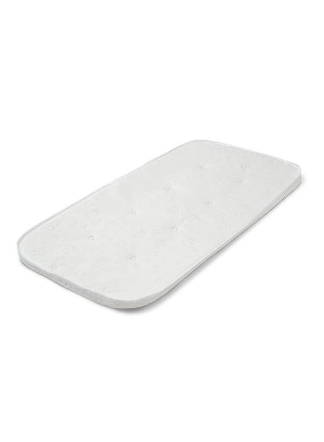 Delta CHILDREN Serta Perfect Sleeper 2-in-1 Deluxe Pillow Top Changing Pad & Portable Changing Mat, White - Image 4