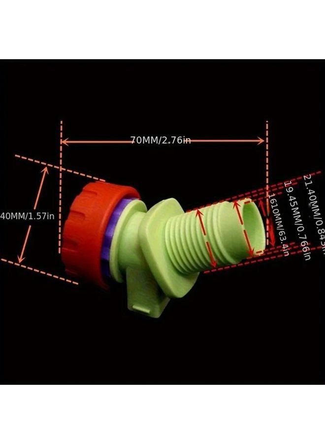 1pc Plastic Outdoor Faucet Knob For Water Tank And Bucket - Image 3