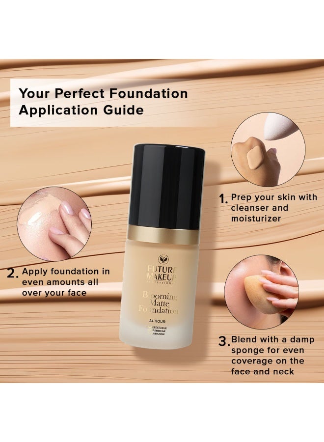 Future Makeup Blooming Matte Foundation - Image 5