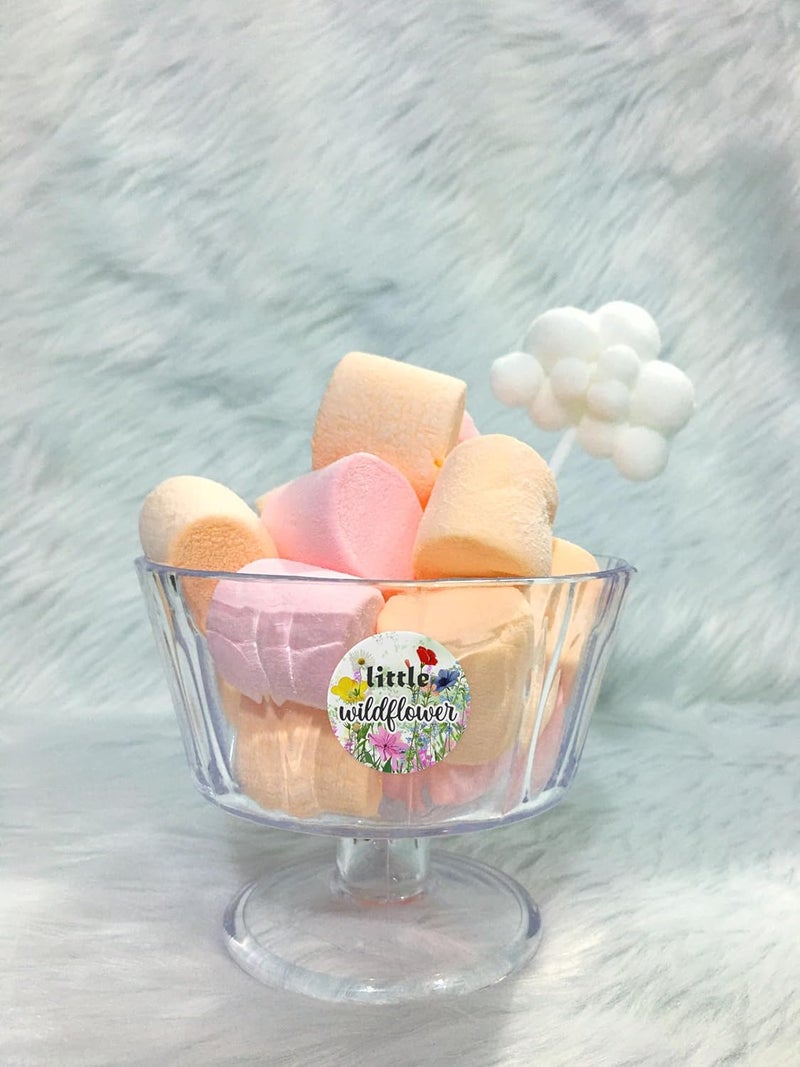 RokAPary 216 Wildflower Kisses Labels for Baby Shower Or Sprinkle Party Baby in Bloom Adorable Stickers Blooming Sweet Party Decorations for New Moms to Be Wrappers Made in USA - Image 2