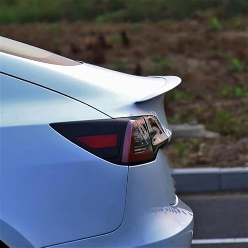 QASULER Gloss Black Rear Bumper Spoiler for Tesla Model Y - Image 4