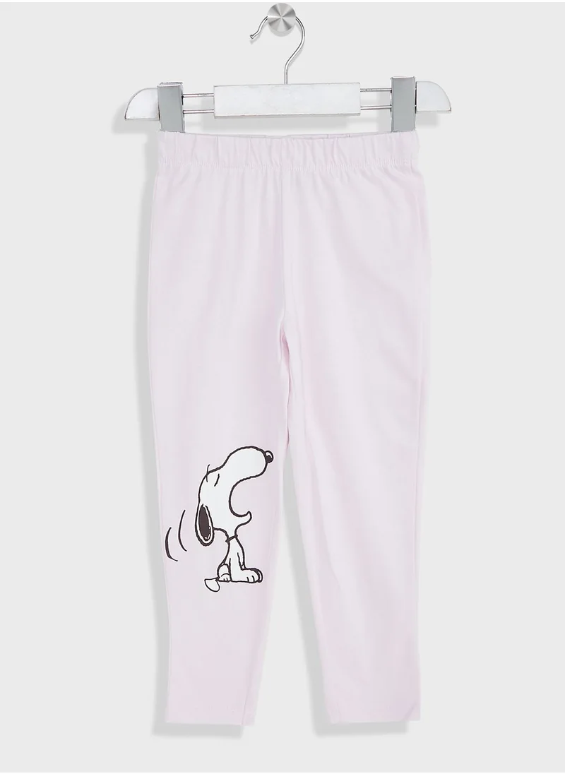 Urban Haul Kids Peanuts Snoopy Pyjama Set