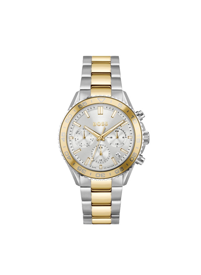 HUGO BOSS HUGO BOSS WATCH ROUND ANALOG WOMEN'S SILVER WHITE CASE WATCH - 1502756  - Image 2