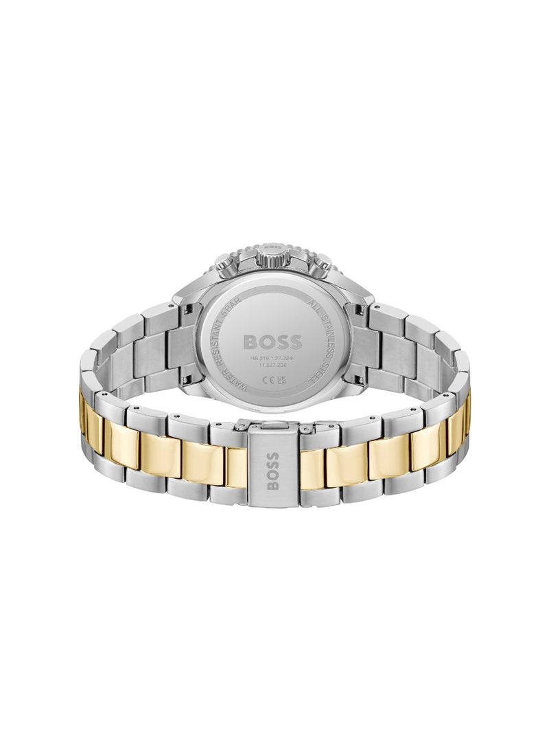 HUGO BOSS HUGO BOSS WATCH ROUND ANALOG WOMEN'S SILVER WHITE CASE WATCH - 1502756  - Image 3
