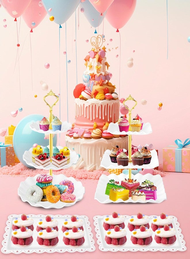 Hoedia 10 Pcs Dessert Table Dispaly Set - Image 4