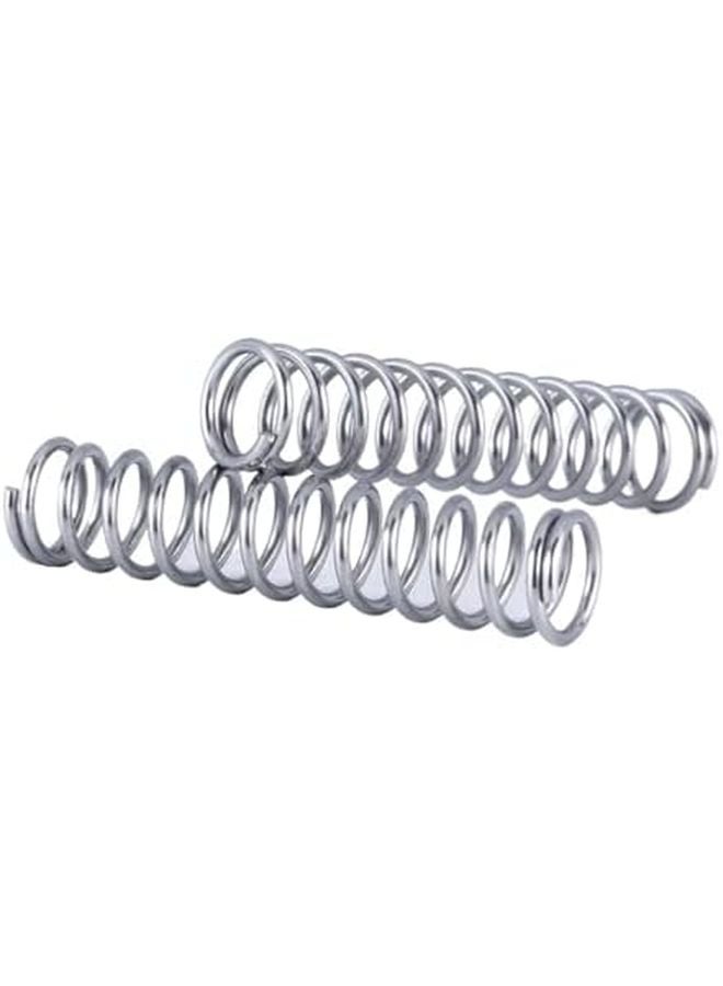 304 Stainless Steel Compression Spring 2 0mm Wire Diameter 100mm Length 5 Pcs - Image 3