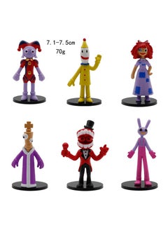 The Amazing Digital Circus Action Figure,6pcs The Amazing Digital Circus  Game Cool Character Figure for Kids