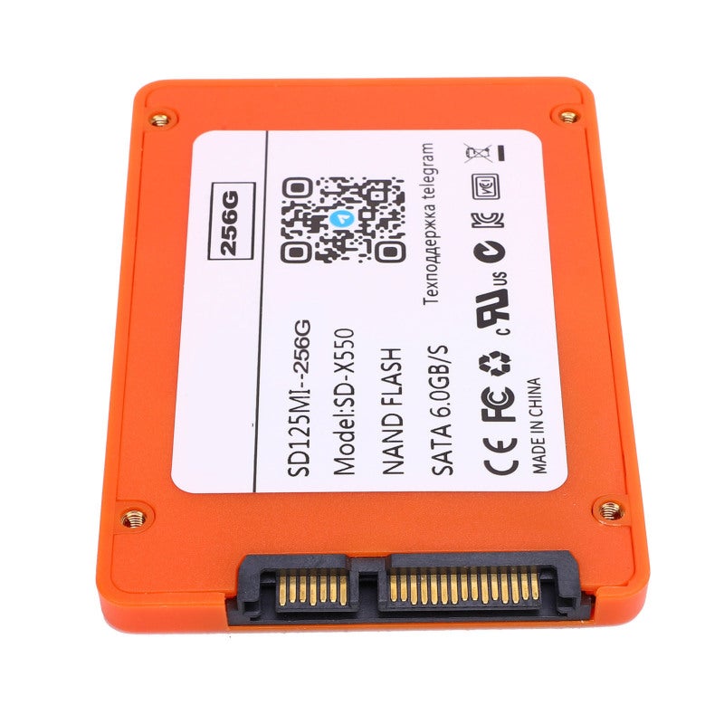2.5 بوصة محرك أقراص الحالة الصلبة 550 ميغابايت/ثانية سرعة قراءة وكتابة عالية SATA III SSD داخلي - إقلاع سريع ذاكرة فلاش 3D NAND SSD موفر للطاقة لأجهزة الكمبيوتر المكتبية المحمولة وأجهزة الألعاب - Image 2