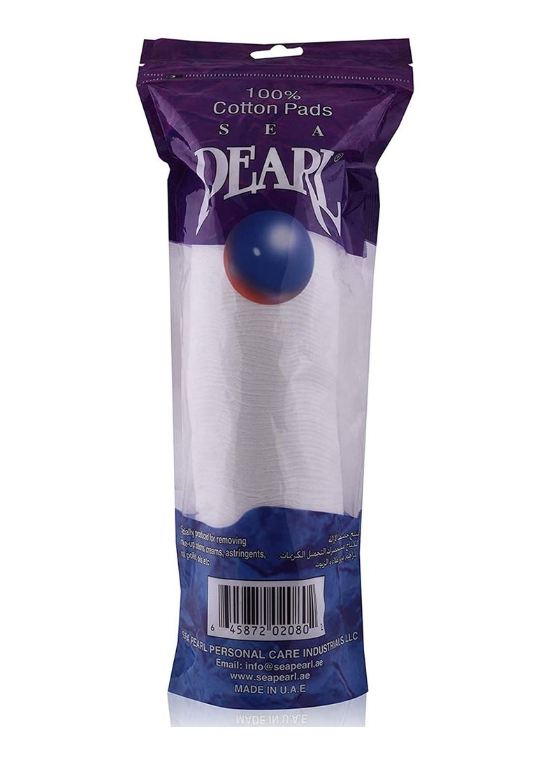 Sea Pearl - Pack of 3 100-Piece  Make up Cotton Pads - Image 1