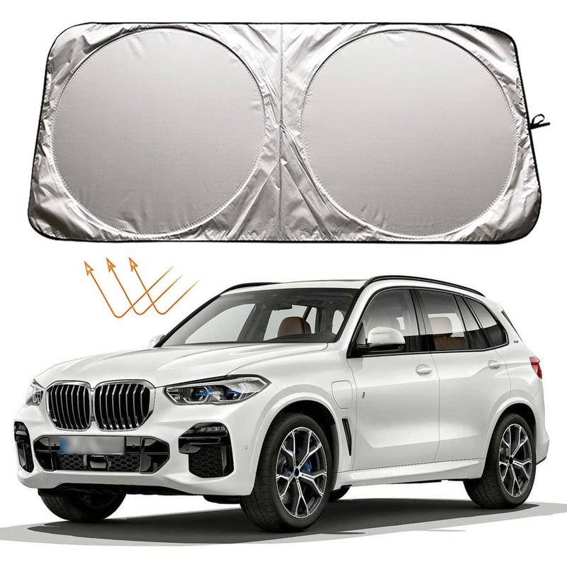شمسية زجاج أمامي XHRING لملحقات BMW X5 X3 X7 X1 X4 X6 3 5 6 7 8 M5 M6 M7 M8