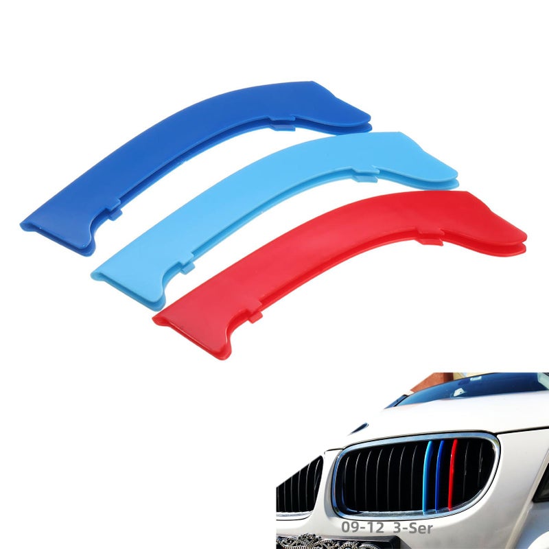 RPERZ Grille color stripes Compatible with bmw accessories E90 E91 LCI 3 Series 20092012 325i 328i 330i 335i 12Beams