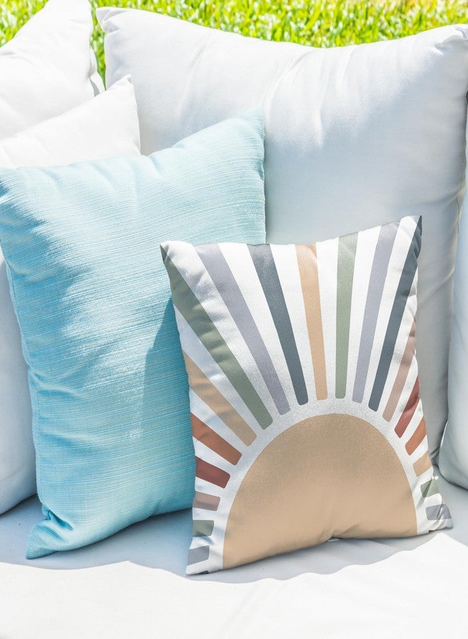 ONDTOM Fangool 18x18 Inch Calming Corner Decorative Throw Pillow Cover, 1 Pack Double-Sided, Boho Sunshine Mental Health Gifts for Kids Classroom School Psychology Counselor Therapist Office -A10 - Image 5